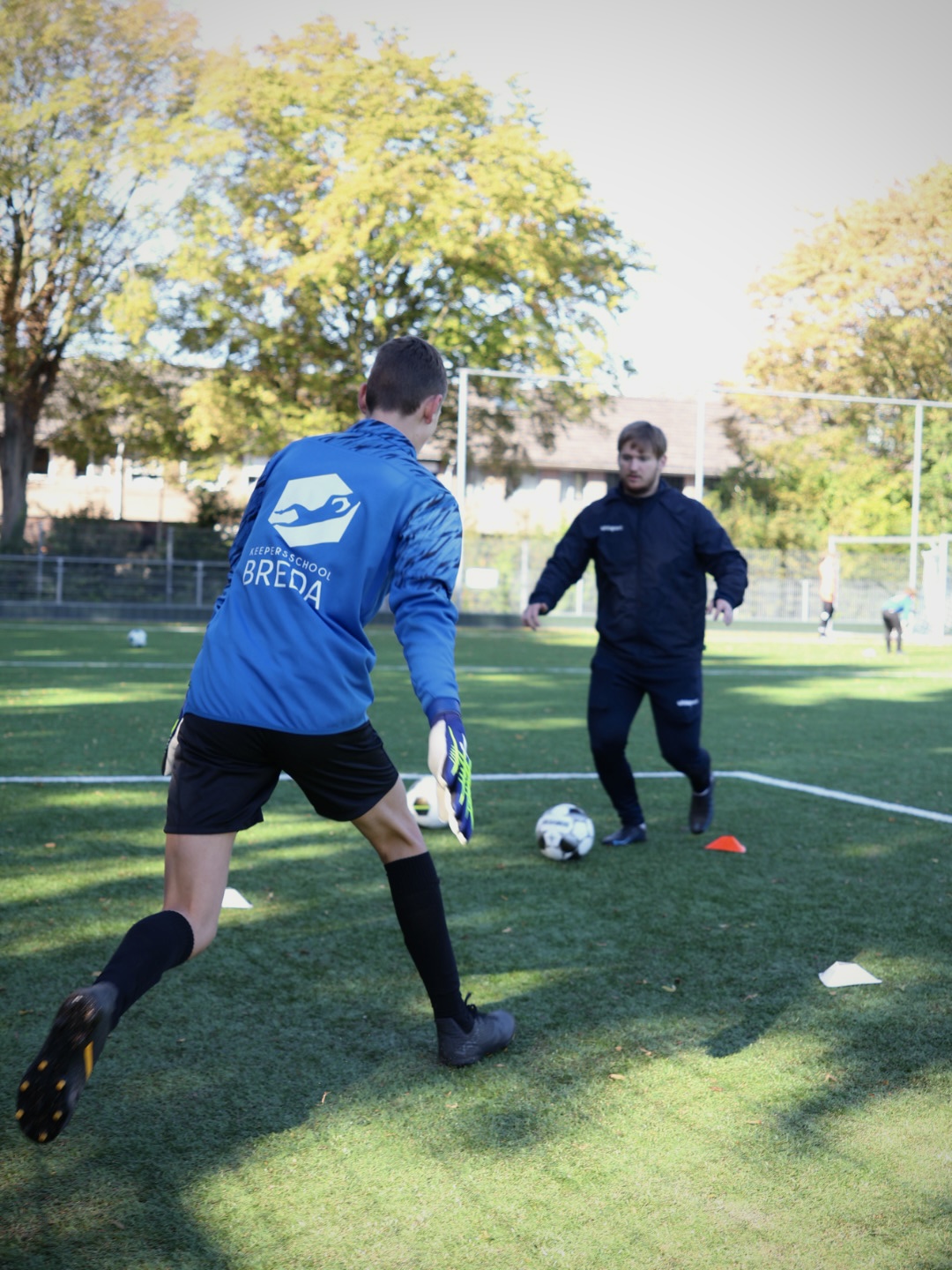 Actiefoto 9 tijdens de keeperstraining van 6 september 2026